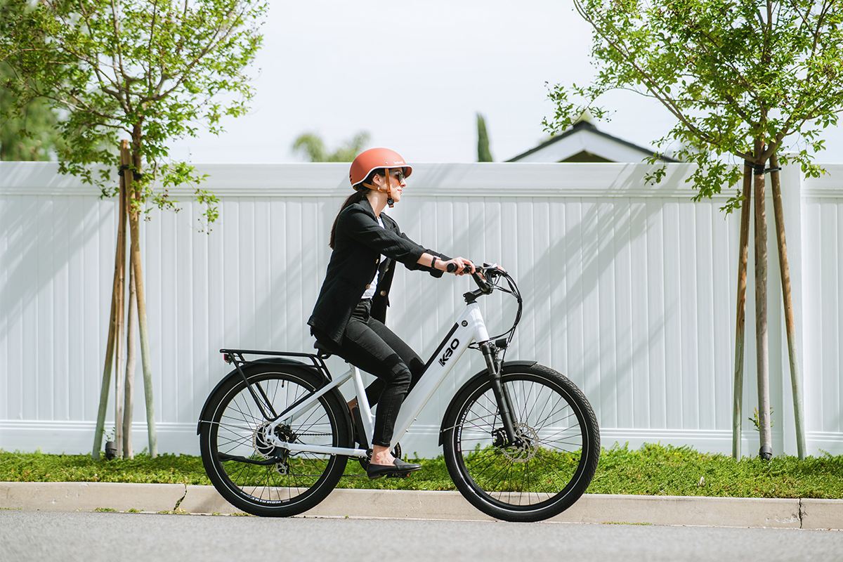 Best Electric Bike | City Commuter Electric Bike | Mountain Bike | KBO Bike, White
